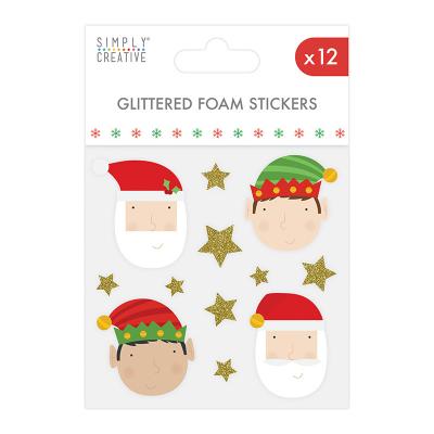Simply Creative Sticker  - Christmas Characters